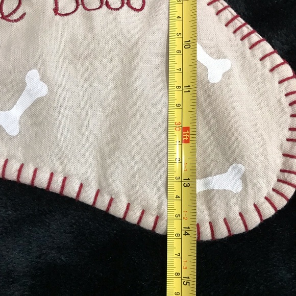 Puppy / Dog / Pet Stocking NWOT
The Boss Embroidery Sleeve for Picture
14” Long - Picture 9 of 9